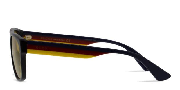 Gucci GG0341S Black/Blue/Red/Yellow Prescription Sunglasses