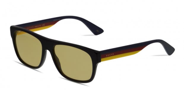 Gucci GG0341S Black/Blue/Red/Yellow Prescription Sunglasses