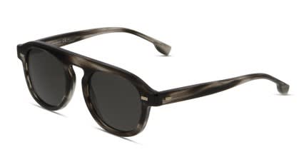 Hugo Boss 1000/S Gray glasses - Gray - Angle View