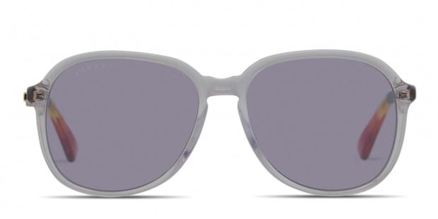 Gucci GG0259S Clear/Multicolor Prescription Sunglasses