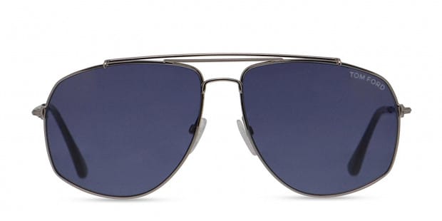Tom Ford TF496 Georges Silver Sunglasses Sunglasses