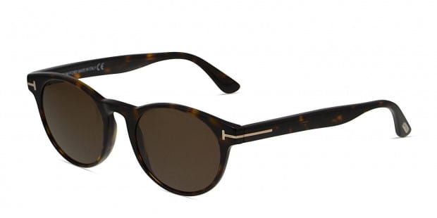 【海外限定】 Ford Tom TF522 Sunglasses Prescription Brown/Tortoise Palmer 小物