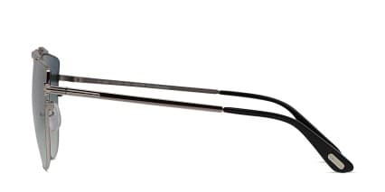 Tom Ford TF563 Jacquelyn-02 Gunmetal glasses - Gunmetal - Side View