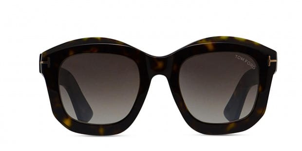 Tom Ford TF582 Julia 02 Brown Tortoise Prescription Sunglasses