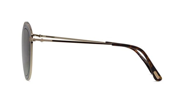 Tom Ford TF604 Sascha-02 Gold/Brown Sunglasses display picture 1