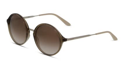 Carrera 5031/S Clear Brown/Silver glasses - Brown / Clear / Silver - Angle View