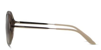 Carrera 5031/S Clear Brown/Silver glasses - Brown / Clear / Silver - Side View