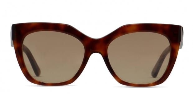 Balenciaga BA0132 Brown Tortoiseshell Sunglasses Balenciaga BA0132 Tortoise Prescription Sunglasses main image 4