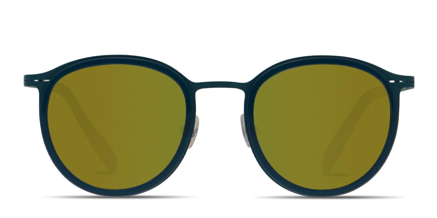 S-ckです Calvin Klein CK5415S Green/Teal Prescription Sunglasses