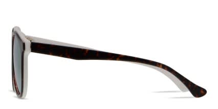 Calvin Klein CK5932S Tortoise/White glasses - Tortoise / Green - Side View