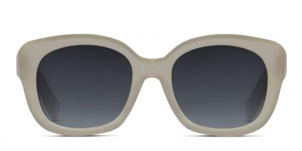 Rectangular Brown Chanel Sunglasses