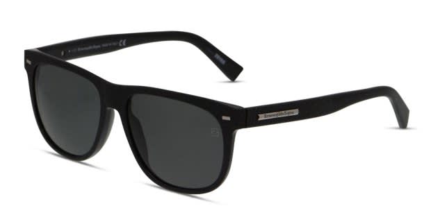洋楽 Laidback Black - MAGICZNA GODZINA Ermenegildo Zegna EZ0034 Shiny Black Prescription Sunglasses
