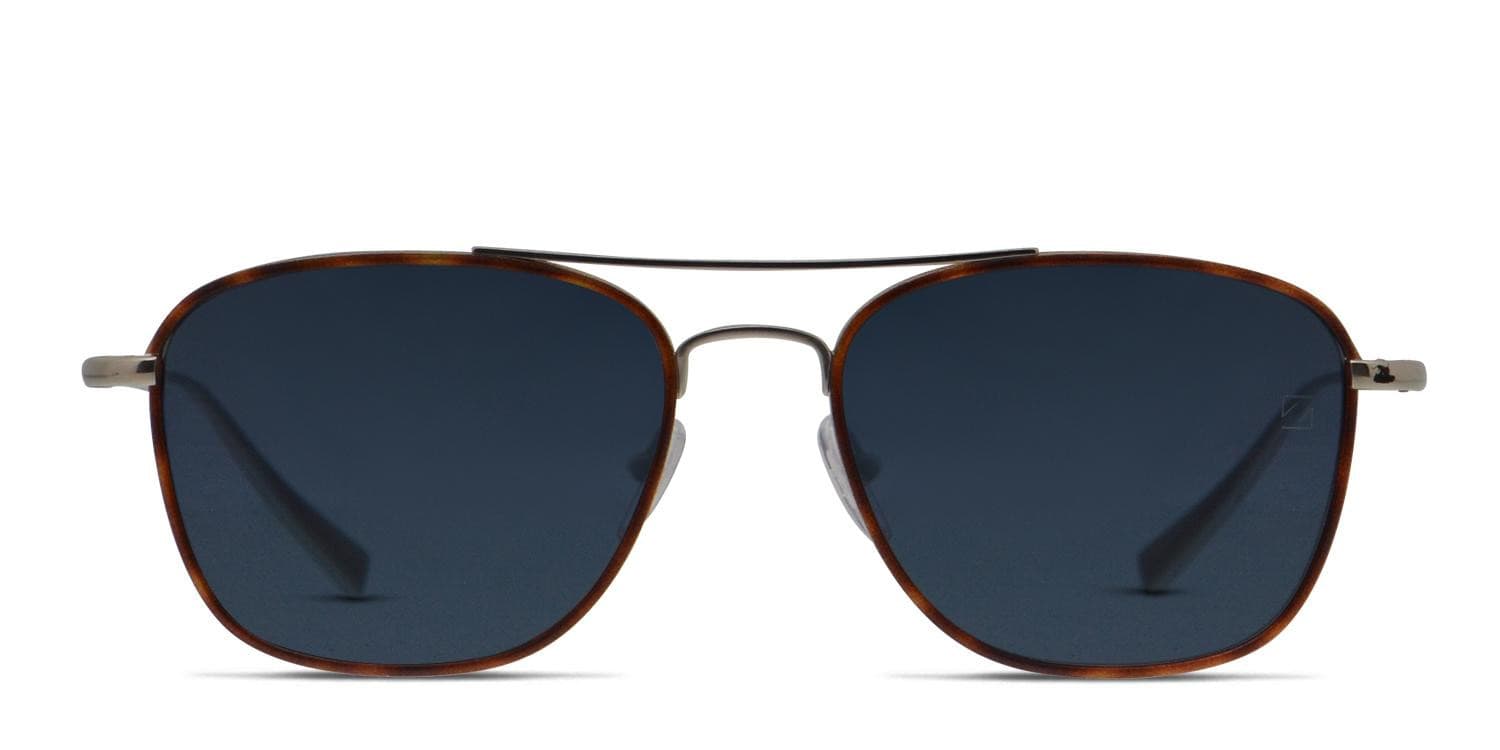 Ermenegildo Zegna EZ0052 Tortoise, Silver glasses - Tortoise / Silver - Frontal View