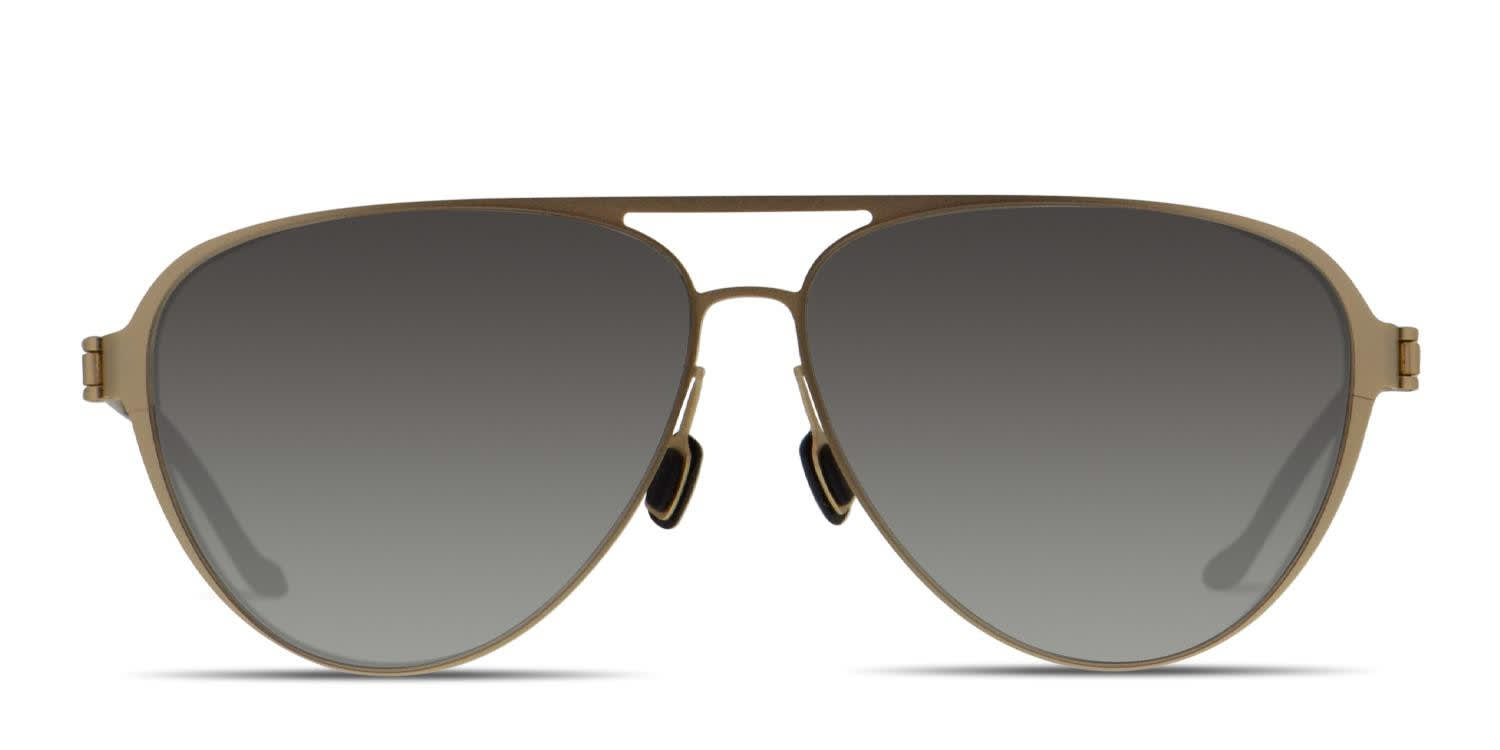 Mercedes-Benz M1040 Gold glasses - Gold - Frontal View
