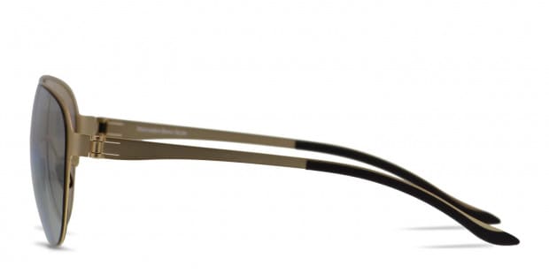 Mercedes-Benz M1040 Gold Prescription Sunglasses 50% Off Lenses