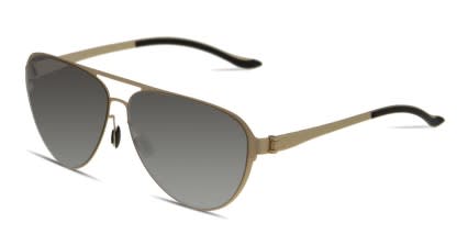 Mercedes-Benz M1040 Gold glasses - Gold - Angle View