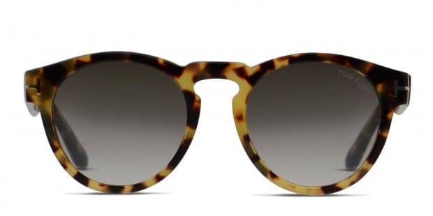 Tom Ford Margaux 02 Yellow Tortoise Prescription Sunglasses