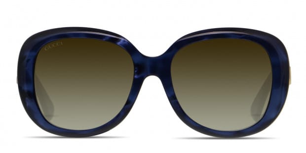 Gucci GG0140SA Blue Prescription Sunglasses