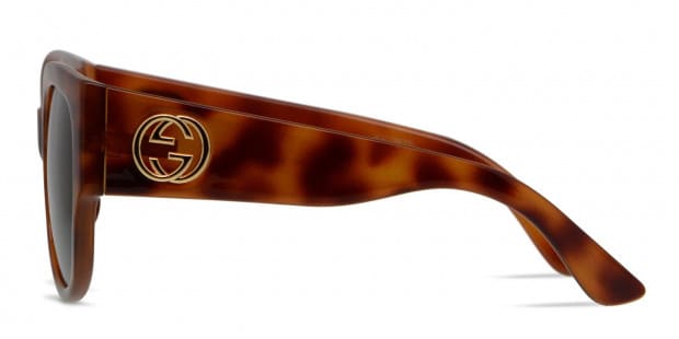 Gucci GG0142SA Tortoise Prescription Sunglasses