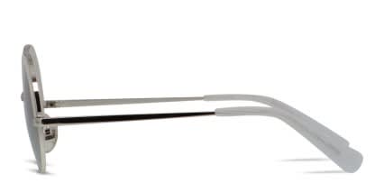 Alain Mikli A04003 White, Silver glasses - White / Silver - Side View