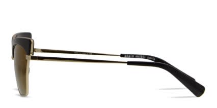 Alain Mikli A04005 Black, Gold glasses - Black / Gold - Side View