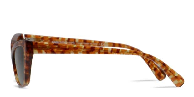 Alain Mikli A05036 Brown, Tortoise, Multicolor Prescription  display picture 1