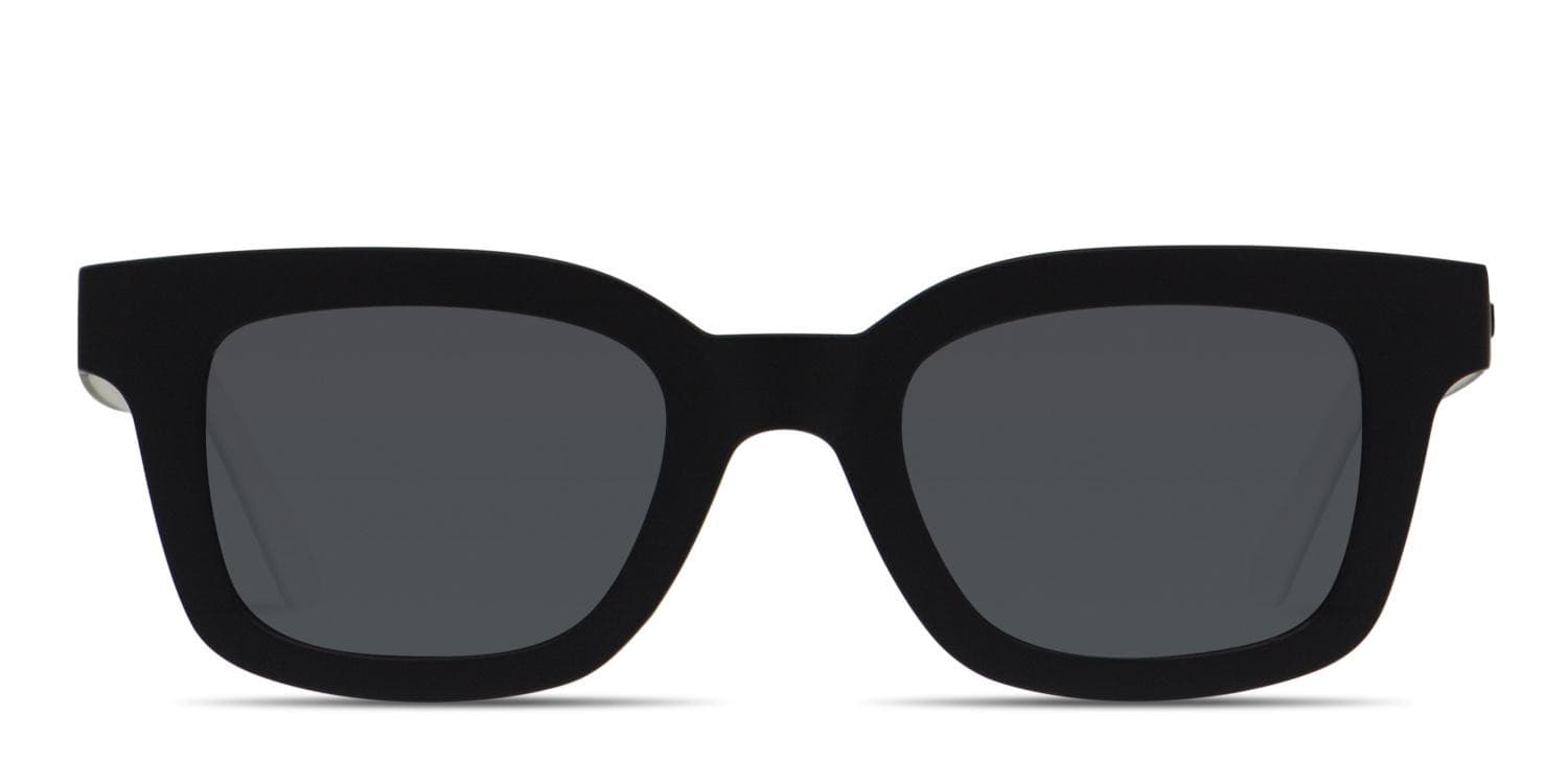 Adidas AOR023 Black/White glasses - Black / White - Frontal View