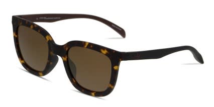 Adidas AOR019 Tortoise/Black/Brown glasses - Tortoise / Black / Brown - Angle View