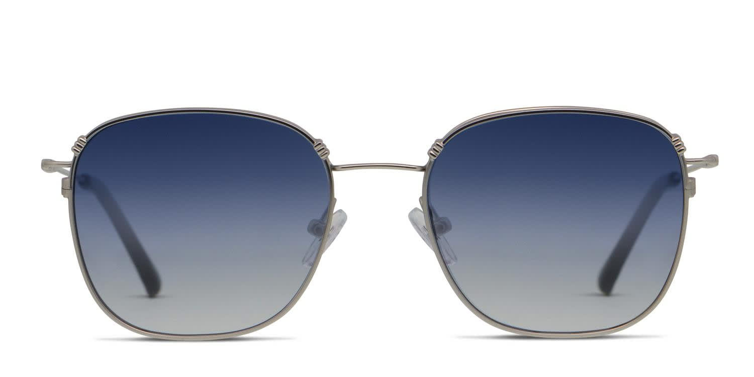 Adidas AOM014 Silver/Blue glasses - Silver / Blue - Frontal View
