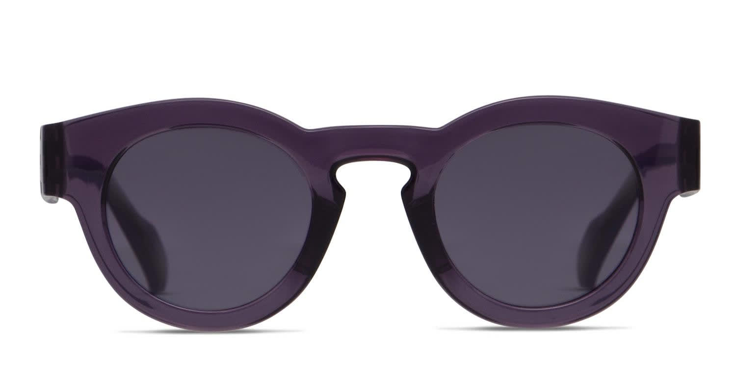 Adidas AOG005 Purple/Clear glasses - Purple / Clear - Frontal View