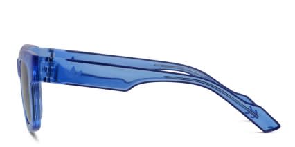 Adidas AOG003 Blue/Clear glasses - Blue / Clear - Side View