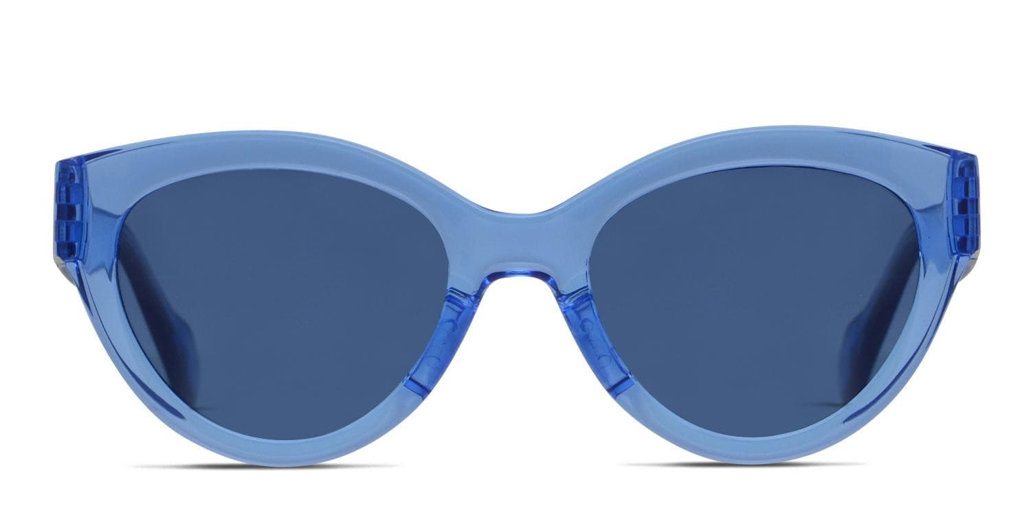 Adidas AOG000 Blue, Clear glasses - Blue / Clear - Frontal View