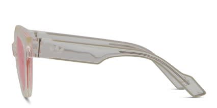 Adidas AOG000 Clear/Pink glasses - Clear / Pink - Side View