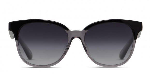 Kate Spade Arlynn S Black Gray Clear Prescription Sunglasses