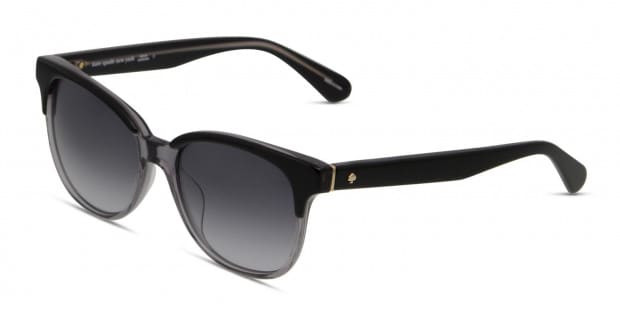 Kate Spade Arlynn/S Black/Gray/Clear Prescription Sunglasses