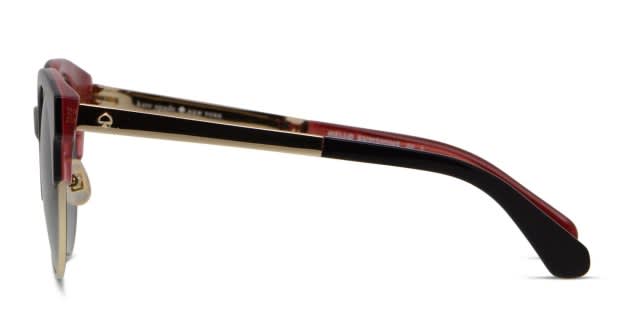 Kate Spade Kaileen/S Black/Pink/Gold Prescription Sunglasses display picture 1