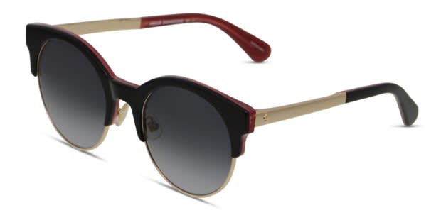 Kate Spade Kaileen/S Black/Pink/Gold Prescription Sunglasses display picture 3