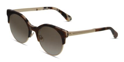 Kate Spade Kaileen/S Brown/Tortoise/Gold/Neutral glasses - Brown / Tortoise / Gold / Beige - Angle View