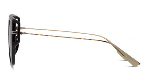 Dior Direction 3F Shiny Black/Gold Prescription Sunglasses
