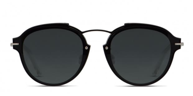 Dior Eclat Black Silver Prescription Sunglasses