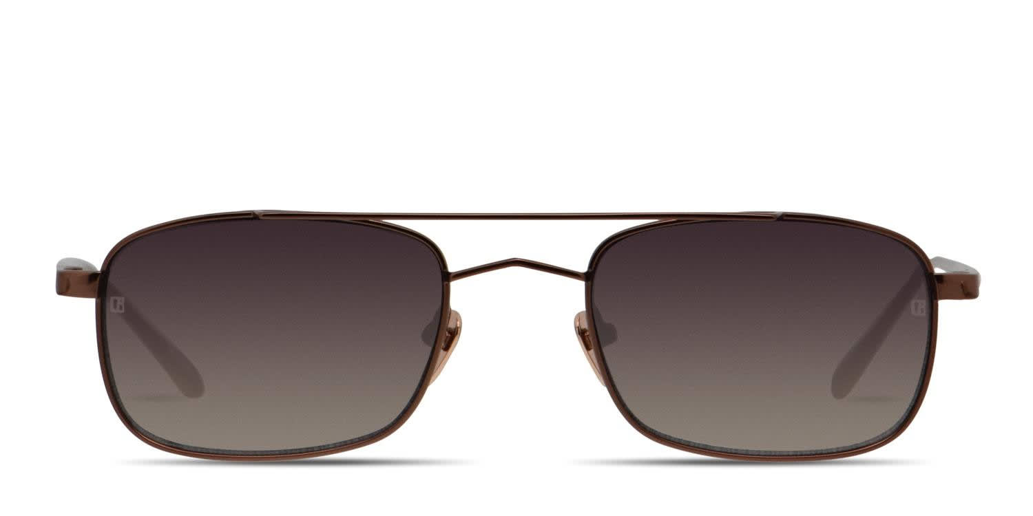 Linda Farrow LFL268 Brown glasses - Brown - Frontal View