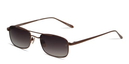Linda Farrow LFL268 Brown glasses - Brown - Angle View