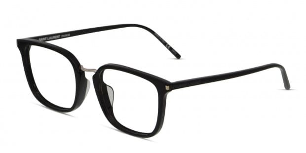 Saint Laurent SL 131/F Combi Shiny Black/Silver Prescription