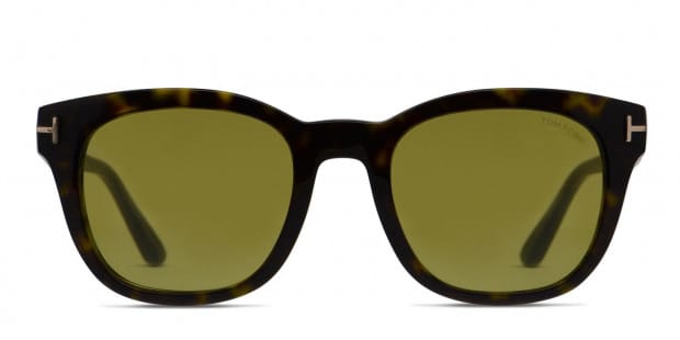Tom Ford TF676 Eugenio Brown Tortoise Prescription Sunglasses