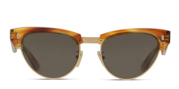 Celine CL40059U Tortoise/Yellow/Gold Prescription Sunglasses
