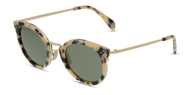 Celine CL4011UN Tortoise/Neutral/Gold Prescription Sunglasses display picture 1