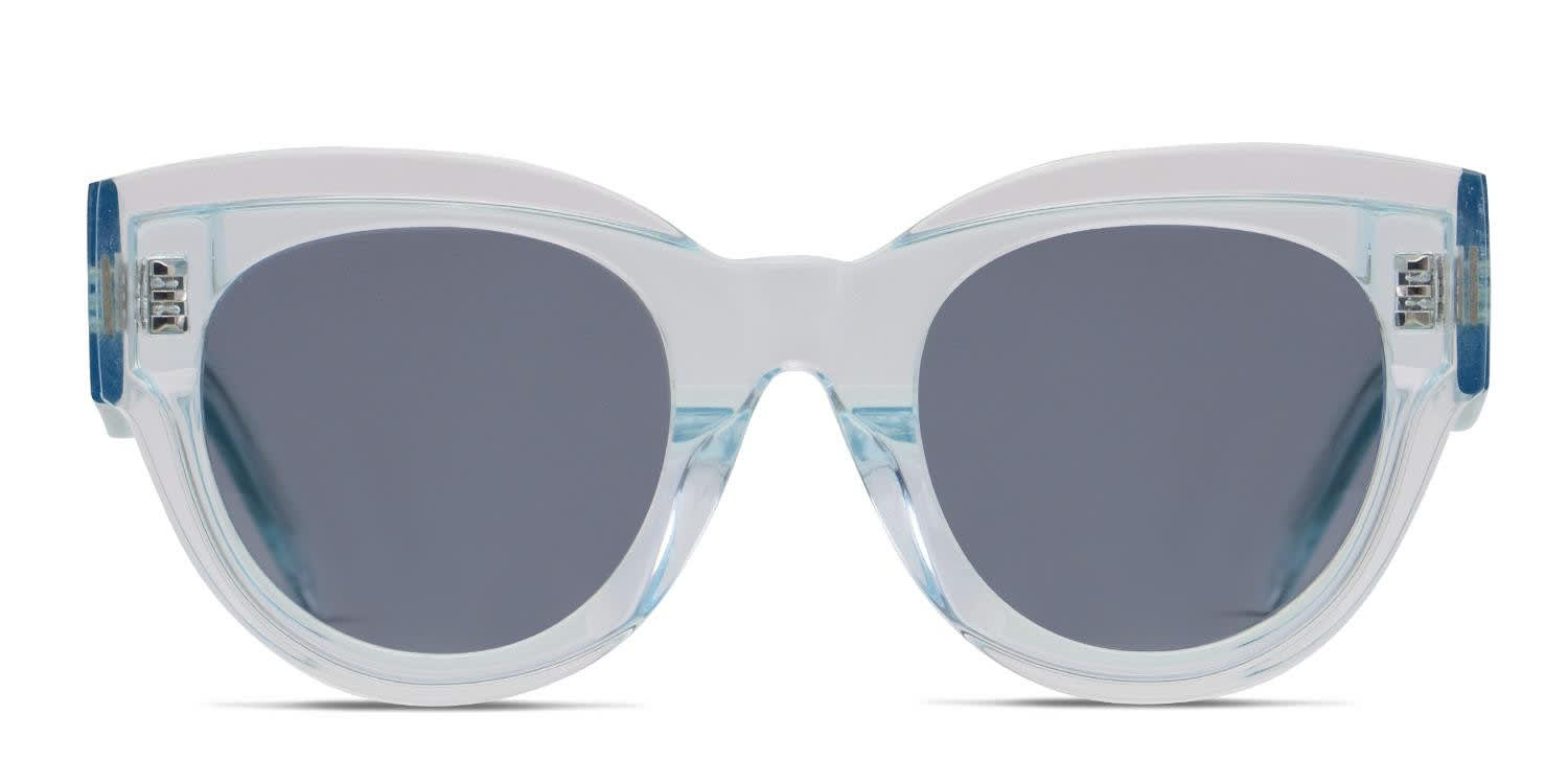 Celine Clear Frame Sunglasses with Smoke Lenses Celine® CL40232I Geometric Sunglasses - EuroOptica main image 2