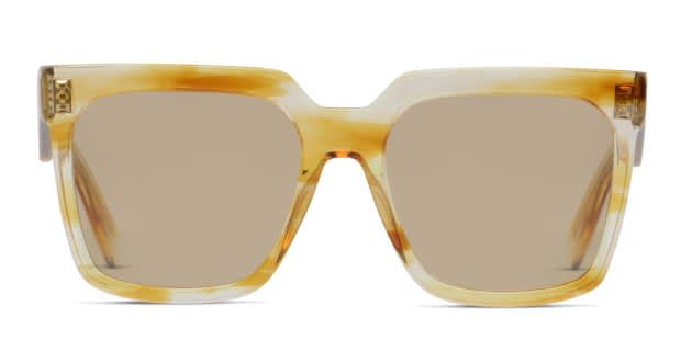 Celine CL4055IN Yellow/Clear Prescription Sunglasses display picture 1
