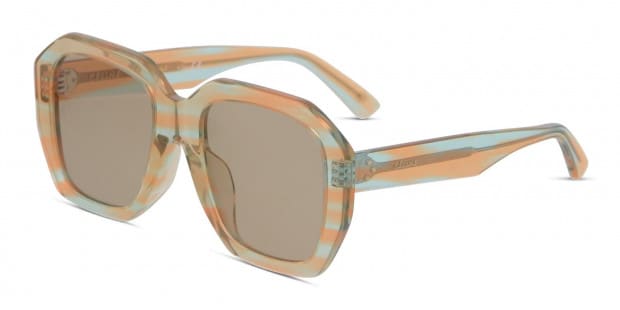 Celine CL40045F Brown/Blue/Clear Prescription Sunglasses Celine CL40045F Brown/Blue/Clear Prescription Sunglasses