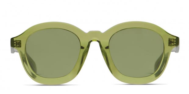 Celine round transparent hotsell acetate sunglasses